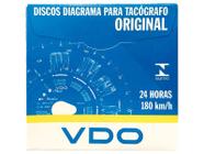 Disco Tacografo Diario 180 Km 10 Jogos - VDO