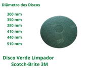 Disco Verde Limpador 3M Tratamento De Pisos 300Mm