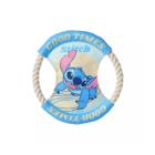 Disco voador de corda para pets disney stitch good times miniso