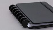 Discos e elastico preto g 31mm caderno inteligente
