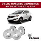 Discos Traseiros E Dianteiros Para Kia Sportage 2013/2014