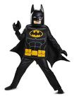 Disfarce Batman Lego Movie Deluxe Preto Médio 7-8 - Disguise