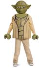 Disfarce de fantasia Lego Star Wars Yoda Kids Small (4-6) com máscara - Disguise