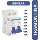 Disjuntor bip 32a bco din tramo. - TRAMONTINA