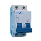 Disjuntor Bipolar 32a Amper Din Duplo Bifasico Mini Curva C