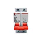 Disjuntor Bipolar Duplo 06a, 10a, 16a,20a, 25a, 32a,40a, 50a, 63a, 70a, 80a, 100a, 125a