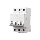 Disjuntor Din 3ka Curva C 40a 3p Branco - Siemens - Siemens