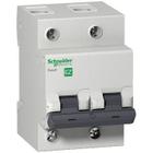 Disjuntor Easy9 2P 100A 4,5kA 230/400V CA curva C - Schneider Electric