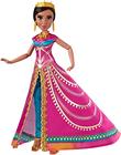 Disney Aladdin Glamorous Jasmine Deluxe Fashion Doll com vestido, sapatos e acessórios, inspirado no filme live-action da Disney, brinquedo para crianças e colecionadores