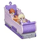 Disney Frozen 2 Twirlabouts Picnic Playset Sled-to-Castle com Elsa e Anna Bonecas e Acessórios, Brinquedos para Crianças 3 anos ou mais