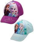 Disney Girls' Frozen Baseball Caps - 2 Pack Elsa e Anna Glitter Hat (Idades 4-7), Tamanho 4-7 Anos, Frozen Spirit 2 Pack