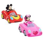 Disney Junior Mickey Mouse Funhouse Veículo Transformador, Minnie Mouse, Pink Toy Car, Pré-escola, por Just Play
