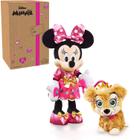 Disney Junior Minnie Mouse Party &amp Play Pup Feature Plush, by Just Play
