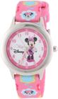 Disney Kids' W000036 Minnie Mouse Time Professor De aço Inoxidável Relógio de Aço Inoxidável