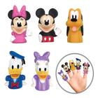 Disney Mickey Mouse &amp Friends Finger Puppets - Favores de festa, educação, brinquedos de banho