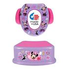 Disney Minnie Mouse 2 Pc"Happy Helpers" Essencial Potty Training Set - Assento Soft Potty, Banqueta Passo