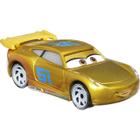 Disney pixar carros - ruzteze dinoco ramírez dourado - 1:55 - MATTEL