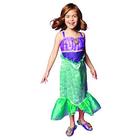 Disney Princess Ariel Fantasia de Vestido para Meninas, Perfeito para Festa, Halloween ou Fingir Brincar De Vestir-se