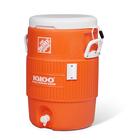 Dispensador de água portátil Cooler Igloo Sports de 5 galões laranja