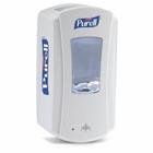 Dispensador de higiene das mãos Purell LTX-12 Plástico branco ativado por movimento 1200 ml Suporte de parede 1 cada da Gojo (pacote com 2)