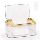 Dispensador de lenços Flenpptly Baby Wipe Holder de grande capacidade dourado