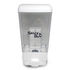 Dispensador para Sabonete Cremoso Crystal de Parede 700ml BRANCO - Spacebuy