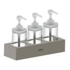 Dispenser 3 Potes 1000Ml Cada - Universal