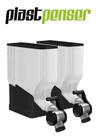 Dispenser 45l/20kg 2 Peças Graõs Café Ração Cereais