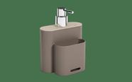 Dispenser Coza Flat 9 x 13 x 16,5 cm 500 ml Warm Gray