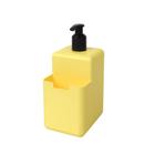 Dispenser detergente single 500ml amarelo coza