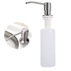 Dispenser Dosador sabão Embutir Pia Detergente Sabonete Liquido escovado cozinha banheiro