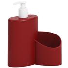 Dispenser p/pia Basic s/rodo 600ml vermelho- Coza