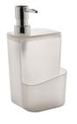 Dispenser Porta Detergente c/ Suporte p/ Esponja Ou - 650 ml