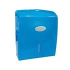 Dispenser porta papel toalha interfolha azul bralimpia