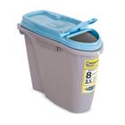 Dispenser Porta Ração Home 8 Litros Plast Pet - Azul