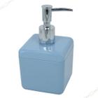 Dispenser Porta Sabonete Líquido Acrílico Pia Lavabo Banheiro Cube 330ml - Coza