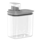 Dispenser Pote Multiuso 1,5 Litros Flow Chumbo - Ou