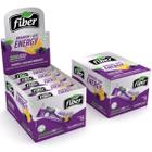 Display 24un Barra de Fruta Fiber Energy Banana e Açaí 528g - Kit com 24x22g - Palmital