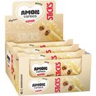 Display chocolate Amor Carioca Branco Sticks com 16 unidade - Neugebauer