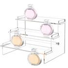 Display de acrílico Risers Meteou Perfume Organizer Clear 30cm