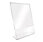 Display L 10x15cm A6 Expositor Balcão Mesa Folder Bar Folha