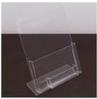 Display Porta Folder A5 (15x21) Acrílico Com Porta Cartão 1peça