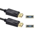 Displayport X Displayport Cable 1.2A With Latches 4K 144Hz - Js Technology