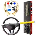 Dispositivo antifurto para carro Steering Wheel Lock Tevlaphee amarelo