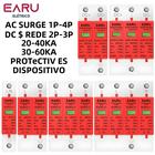 Dispositivo Protetor Contra Surtos De Energia Doméstica De Baixa Tensão SPD Pára-raios 1/2/3/4 Pólo - EARUELETRIC