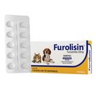 Diurético Vetnil Furolisin Comprimido 20 mg para Cães e Gatos - 10 Comprimidos