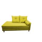 Divã Recamier Berlim 1,60 cm Lado Direito Amarelo Mostarda - Neros Interiores