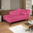 Diva Recamier Dora 130cm Lado Esquerdo Corano Pink