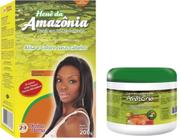 Divina Dama Amazonia Castanho Escuro Hene em Po 01x200gr + Creme Branco 01x500gr Incolor