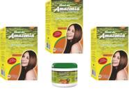 Divina Dama Amazonia Incolor Hene em Po 01x200gr + Creme Branco 01x500gr Incolor